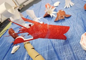 【廃材でお魚の製作🐟】